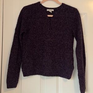 Purple Knit Sweater